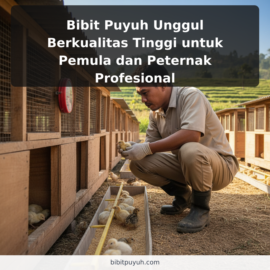 Bibit Puyuh Unggul Berkualitas Tinggi untuk Pemula dan Peternak Profesional